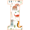 Letter I, Monogram, Animal Pattern