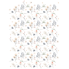 Pastel floral pattern