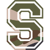 S, Monogram, Camouflage Vert-Brun