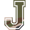 J, Monogramme, Camouflage Vert-Marron