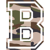 B, Monogram, Camouflage Green-Brown