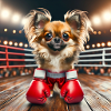 Boxing Chihuahua