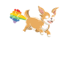 Chihuahua Rainbow Rainbow Fart