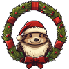 Hérisson Noël