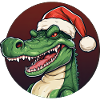 Crocodile Christmas