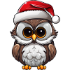 Owls Christmas
