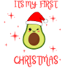First Christmas Avocado