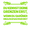 wachse über dich hinaus