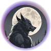 Werewolf loves the moon