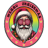 Weihnachtsmann-Hippie