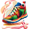 Bunter Sneaker
