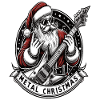 Weihnachtsmann Metal Weihnachten