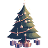Glowing Christmas Tree