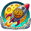 To the Moon! 🚀 Bitcoin Rocket