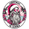 Père Noël hippie