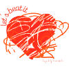 Cœur abstrait de l’amour énergétique