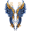 Ukraine Angel Wings Slava Ukraini