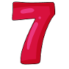 7 red