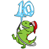 10th Birthday Dinosaur