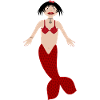 Mermaid Vampire Gothic Fantasy Art