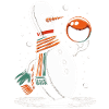 Skittles Bowling Snowman Christmas