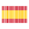 Spain Scan Nationalfahne Spanien
