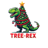 Tree-Rex Funny Dinosaur Pun T-Rex