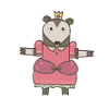 Opossum Princess