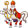 Saint Nicholas On Horse