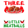 Three Spicy Little Meatballs