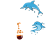 Dolphin Coffee Dolphins And Coffee
