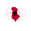 Drapeau albanais Aigle albanais Shqiponja