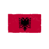 Drapeau albanais Aigle albanais Shqiponja