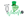 Nurse St Patrick's Day Stethoscope