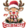 "Baby's First Reindeer Christmas"
