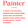 Maler Spruch