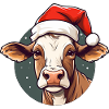 Cow Christmas