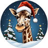 Giraffe Christmas