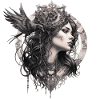 The Celtic God Morrigan