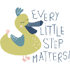 Illustration "Every little step matters!"