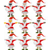Multicultural Father Christmas