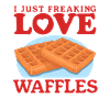 Waffles Waffle Lover Waffle Gift