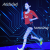 Jogger, woman addicted to running