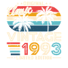 Légendaire 1993 : Chemise d’anniversaire rétro