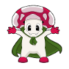 Mushroom Halloween Cloak