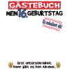 16. Geburtstag Mädchen & Junge Gästebuch