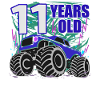Monster Truck Hero 11th Birthday