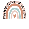 Bookkeeper Rainbow Leopard Funny Bookkeeper