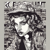 Frau, Pop Art, Comic