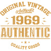 Autentisk original fødselsdagsgave fra 1969 fra 1969
